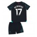 Cheap Manchester City Kevin De Bruyne #17 Third Football Kit Children 2023-24 Short Sleeve (+ pants)